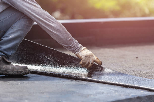 Professional Waterproofing technician working in Flat Rock, NC